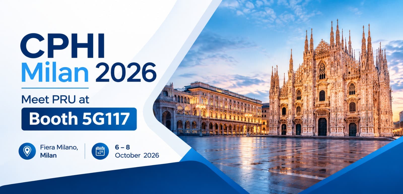 PRU to Attend CPHI Milan 2026